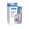 Następne zdjęcie produktu Temperówka biurkowa "PS12-USB", różowa, 2 otwory, bateria/USB, RAPESCO