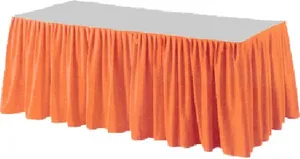 Falbana do stołów PREMIUM 4 m x 72 cm morelowa [1 szt.]