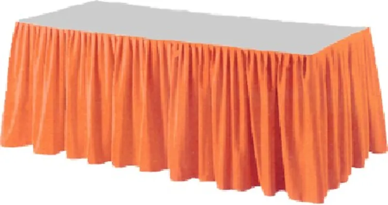 Główne zdjęcie produktu Stolová sukýnka PREMIUM 4 m x 72 cm apricot [1 ks]