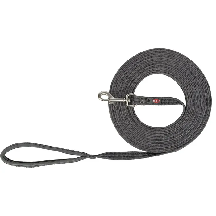 Główne zdjęcie produktu Stopovací vodítko FUSION, pogumované, grafit/papája M-XL: 15 m/17 mm