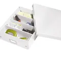 Następne zdjęcie produktu Pudełko organizacyjne Leitz Click & Store średnie, białe