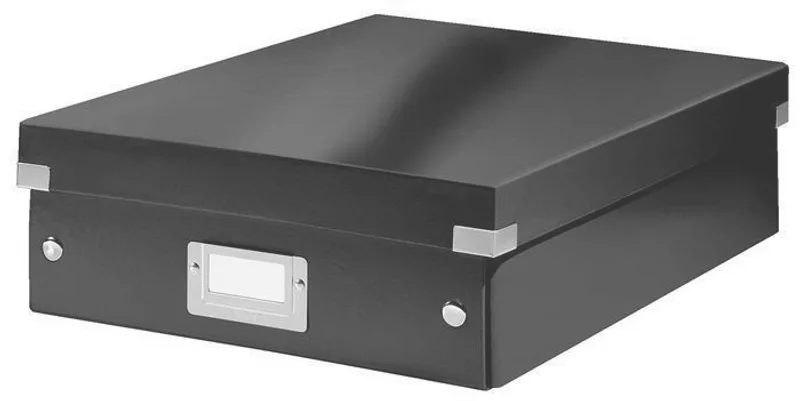 Główne zdjęcie produktu Střední organizační krabice Leitz Click & Store, Černá