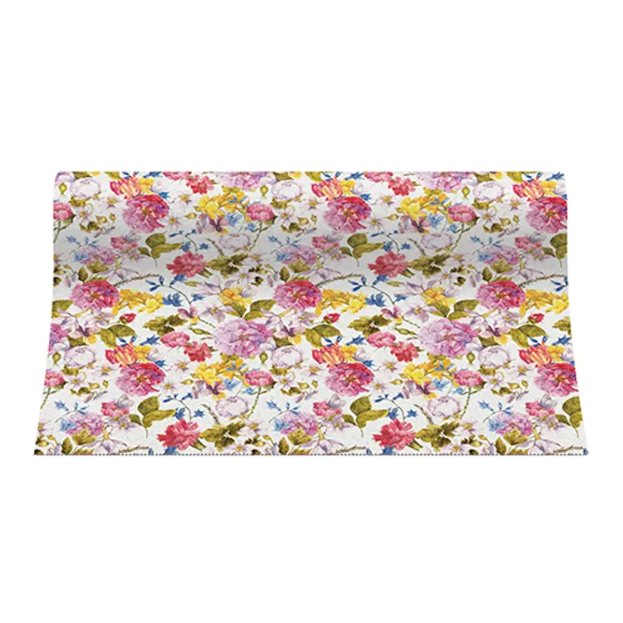Główne zdjęcie produktu Středový pás PAW AIRLAID 40 cm x 24 m Herbal roses