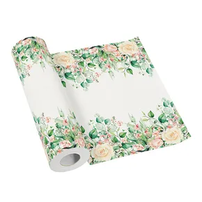 Pasek środkowy PAW AIRLAID 40cm x 24m Flower Moments