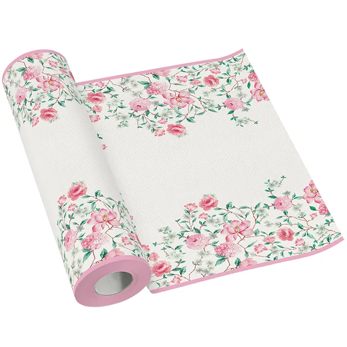 Główne zdjęcie produktu Středový pás PAW AIRLAID 40cm x 24m Pink Season