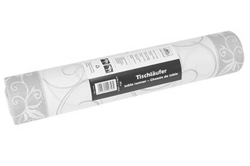 Główne zdjęcie produktu Středový pás PREMIUM 12 m x 38 cm krémový/pastelové zelený [1 ks]