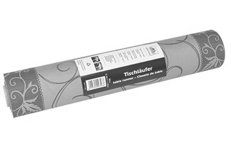 Główne zdjęcie produktu Středový pás PREMIUM 12 m x 38 cm pastelová fialová/švestková [1 ks]