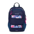 Następne zdjęcie produktu Plecak studencki + pokrowiec OXY Sport Flowers Blue