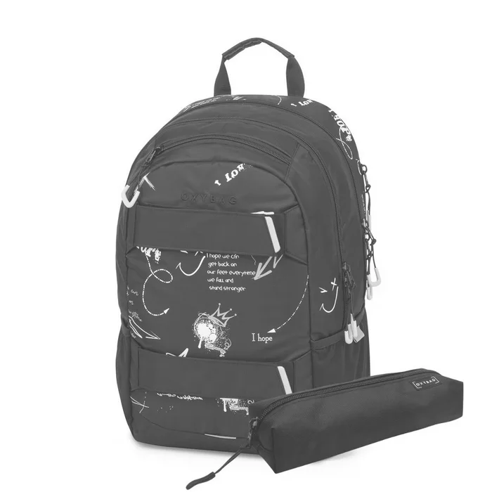 Główne zdjęcie produktu Studentský batoh + etue OXY Sport Graffiti