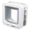 Drzwiczki SureFlap z 4-kierunkowym mikrochipem 21 x 21 cm - białe