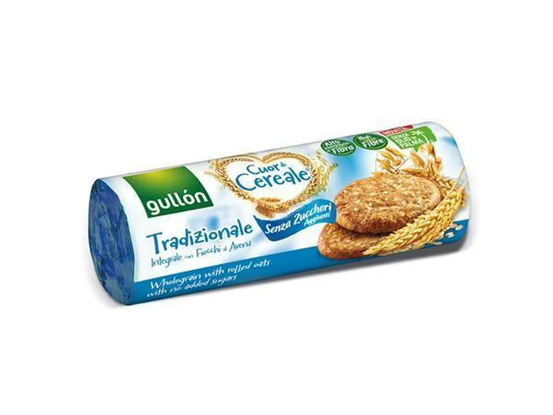 Główne zdjęcie produktu Sušenky, s cereáliemi, bez cukru, 280 g, GULLÓN