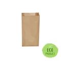 Następne zdjęcie produktu Torebka fałdowa (PAP) brązowa 14+7 x 29 cm `1,5kg` [500 szt]