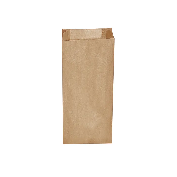 Główne zdjęcie produktu Svačinové papírové sáčky hnědé 2 kg (14+7 x 32 cm) [500 ks]