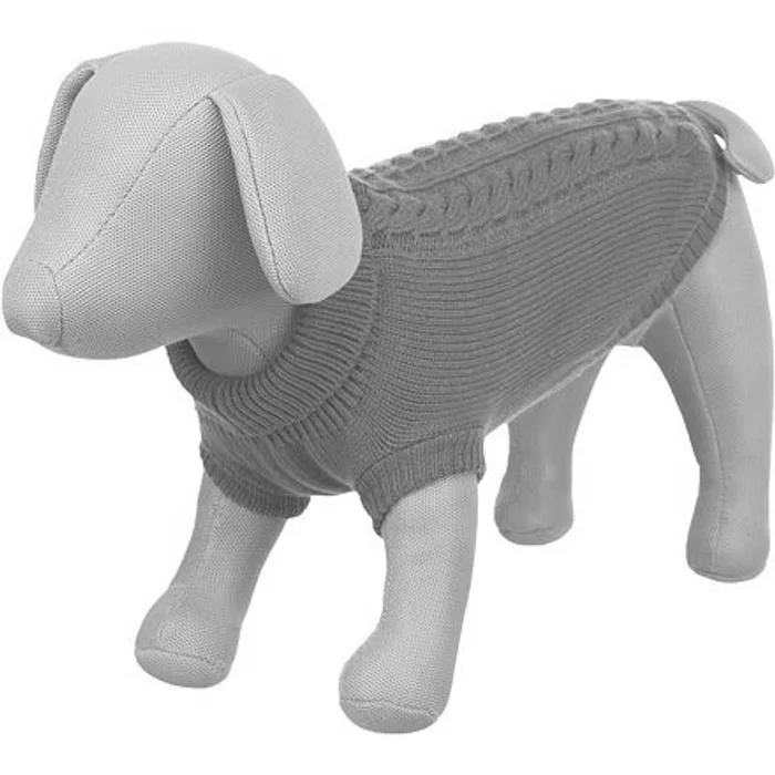 Główne zdjęcie produktu Svetr KENTON hnědošedá XS:27cm, hruď:36cm, krk:24cm