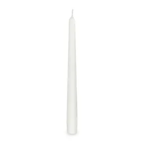 Świeca stożkowa biała średnica 23 x 245 mm [10 szt]