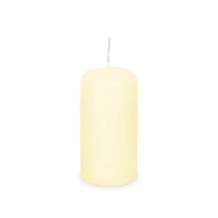 Główne zdjęcie produktu Svíčka válcová průměr 50 x 100 mm béžová [4 ks]