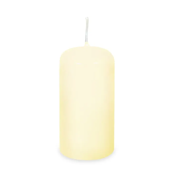 Główne zdjęcie produktu Svíčka válcová průměr 60 x 120 mm béžová [1 ks]