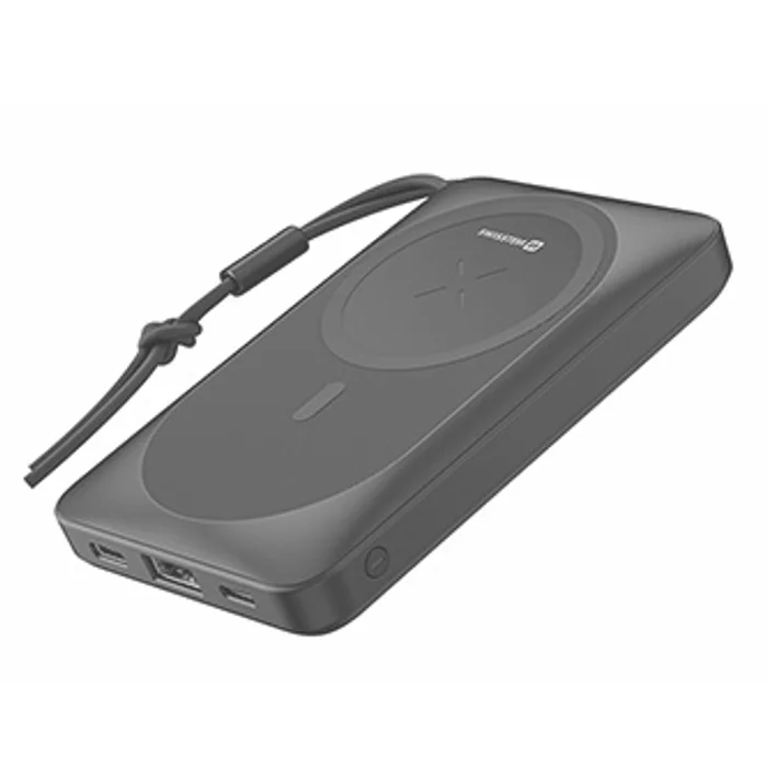 Główne zdjęcie produktu SWISSTEN, Power Bank, MagSafe compatible, Li-Pol, 5/9/12V, nabíjení mobilních telefonů aj