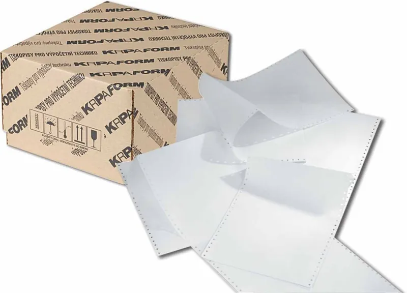 Główne zdjęcie produktu Tabelační papír 250/1+2 6" mzdová obálka