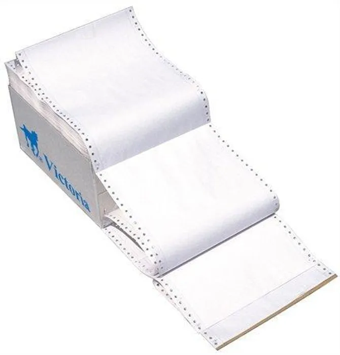 Główne zdjęcie produktu Tabelační papír, 240mm, 4", 4 vrstva, VICTORIA