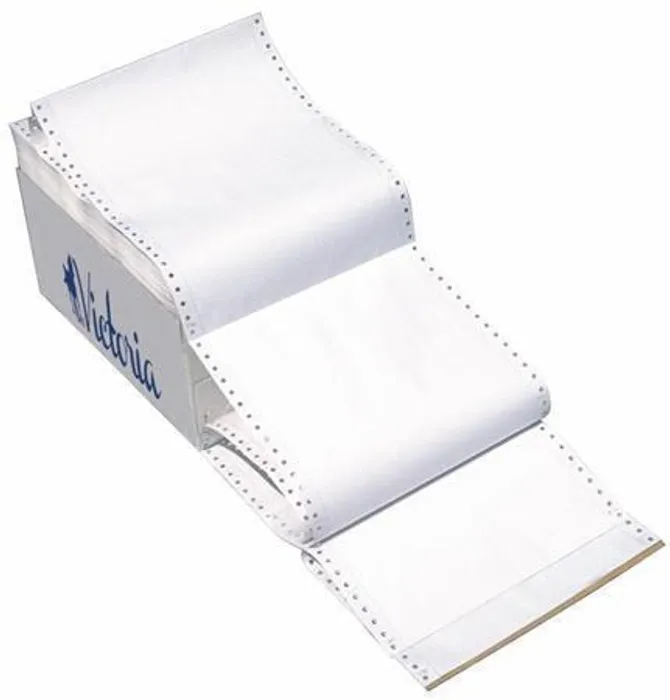 Główne zdjęcie produktu Tabelační papír, 240mm, 6", 1 vrstva, VICTORIA