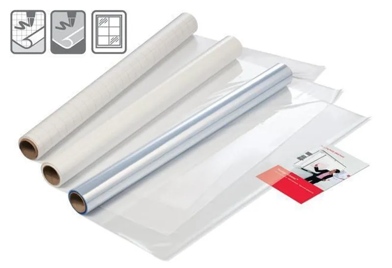 Główne zdjęcie produktu Tabulová fólie - tabule "Instant", bílá, 60x80 cm, NOBO
