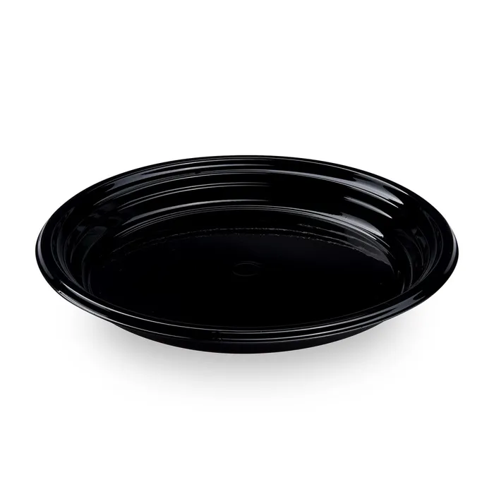 Główne zdjęcie produktu Talíř (PP) Reware Dinner vratný černý průměr 22cm [12 ks]