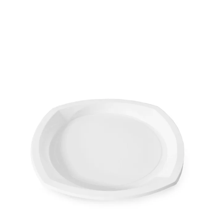 Główne zdjęcie produktu Talíř PREMIUM bílý (PS) průměr 22 cm "extra silný" [100 ks]