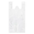 Reklamówka (HDPE) biała 24+11 x 44 cm `4kg` [100 szt]