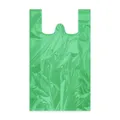 Reklamówka (HDPE) zielona 30+14 x 50 cm `10kg` [100 szt]