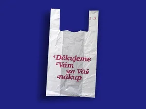 Torba foliowa 10kg "DZIĘKUJEMY" extra mocna [200 szt.]