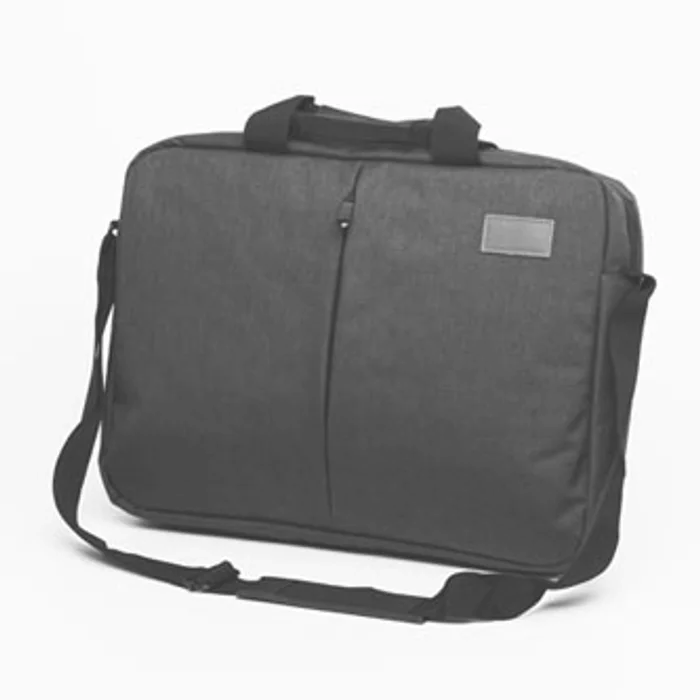 Główne zdjęcie produktu Taška na notebook 15.6 NT013, tmavě šedá z polyesteru, voděodolná s ramenním popruhem