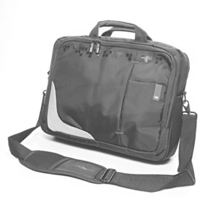 Główne zdjęcie produktu Taška na notebook 15,6", černá s červenými prvky z nylonu, NT007 typ Crown