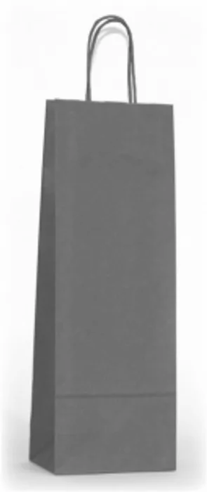 Główne zdjęcie produktu Taška papírová na láhev zelená 14x8,5x39,5 cm [1 ks]