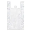 Reklamówka (HDPE) ekstra mocna biała 40+20 x 60 cm `18kg` [50 szt]