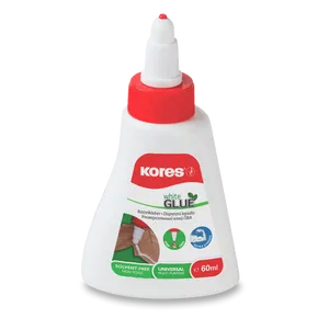 Klej dyspersyjny w płynie Klej biały Kores 60 ml