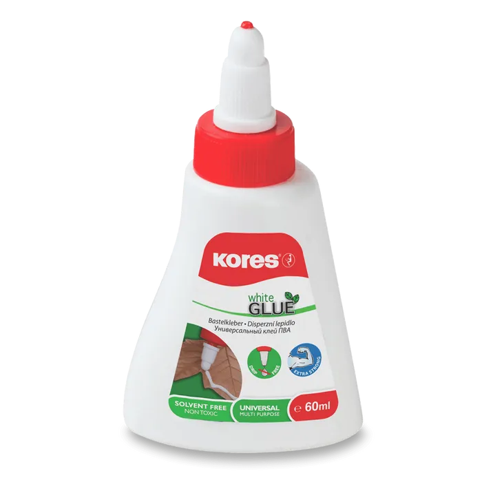 Główne zdjęcie produktu Tekuté disperzní lepidlo Kores White glue 60 ml