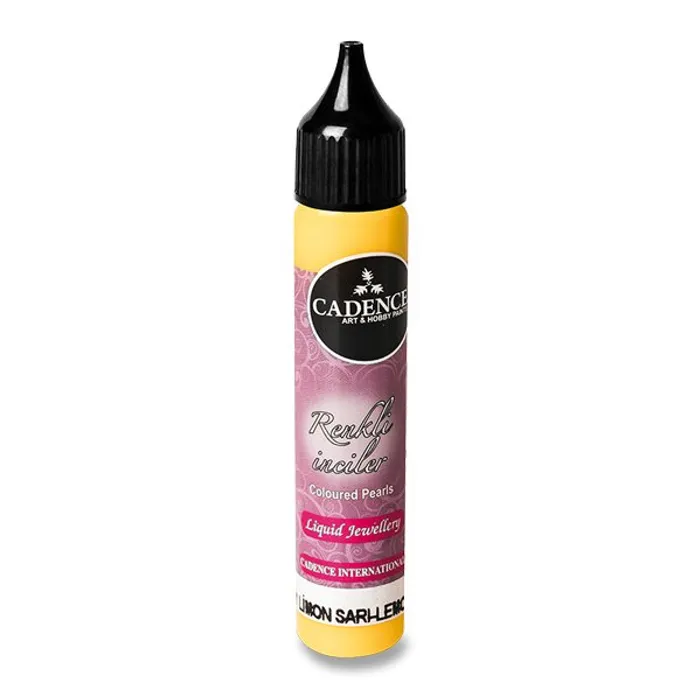 Główne zdjęcie produktu Tekuté perly Cadence 25 ml,žlutá