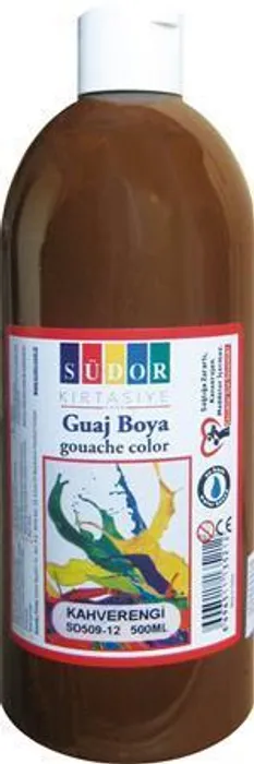 Główne zdjęcie produktu Temperová barva, hnědá, 500ml, Südor