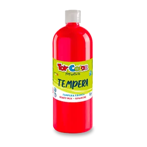 Farba temperowa PASUTO Toy Color czerwona 1000 ml