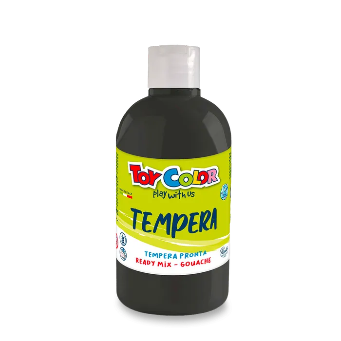 Główne zdjęcie produktu Temperová barva Ready Tempera černá 500 ml