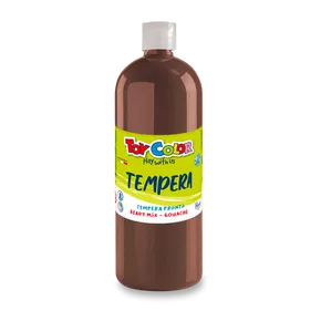Farba temperowa Gotowa Tempera brązowa 1000 ml