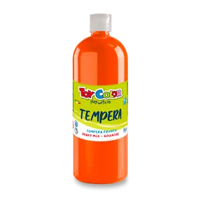 Farba temperowa Gotowa Tempera pomarańczowa 1000 ml