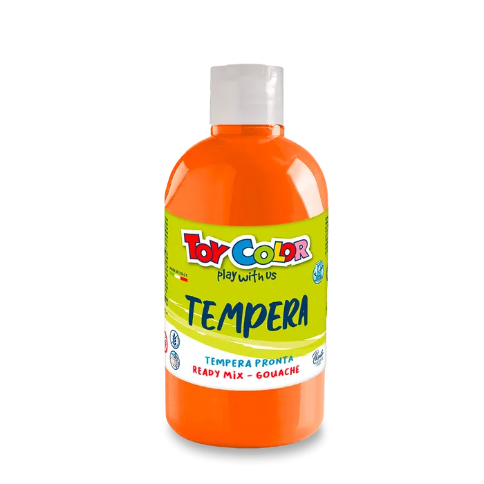 Główne zdjęcie produktu Temperová barva Ready Tempera oranžová 500 ml