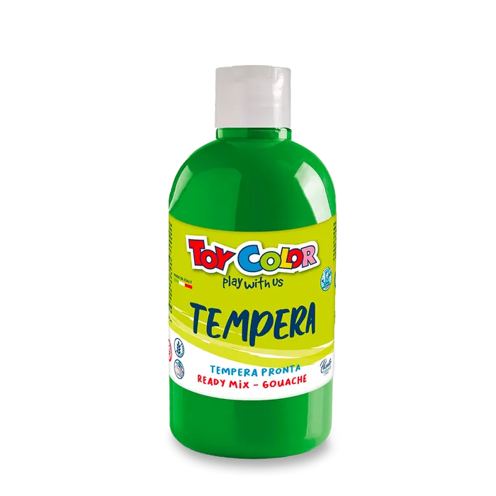 Główne zdjęcie produktu Temperová barva Ready Tempera zelená 500 ml