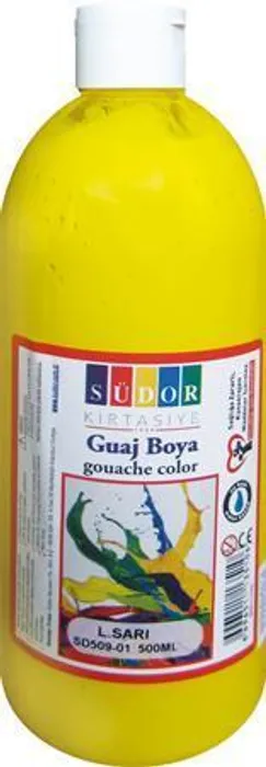 Główne zdjęcie produktu Temperová barva, žlutá, 500ml, Südor