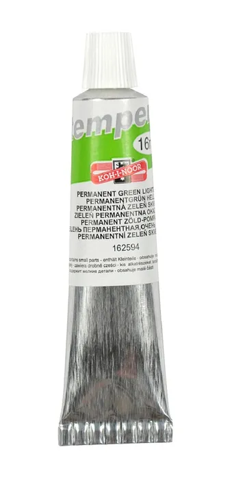 Główne zdjęcie produktu Temperové barvy 16ml - 162594 zeleň permanentní brilantní