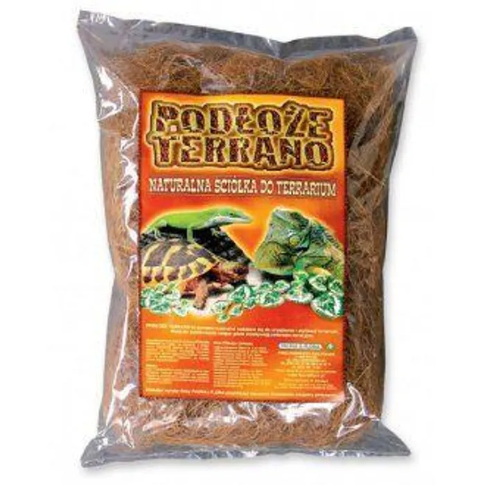 Główne zdjęcie produktu Terarijní podestýlka kokosové vlákno krátké 4l FAUNA I FLORA