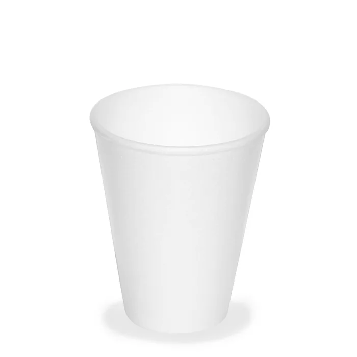 Główne zdjęcie produktu Termo-kelímek bílý z pěnového PS 280 ml (0,25 l) [50 ks] - polystyrenový