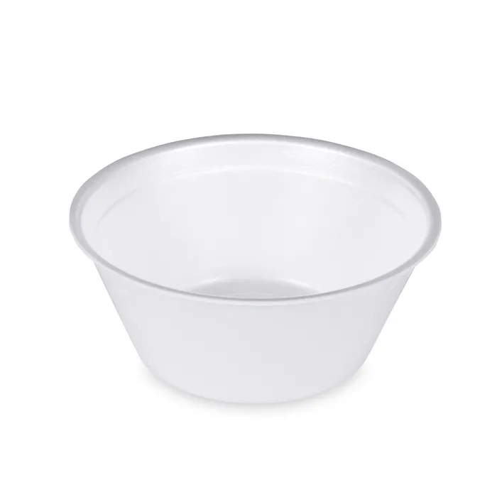 Główne zdjęcie produktu Termo-miska (XPS) bílá O140mm 500ml [50 ks]